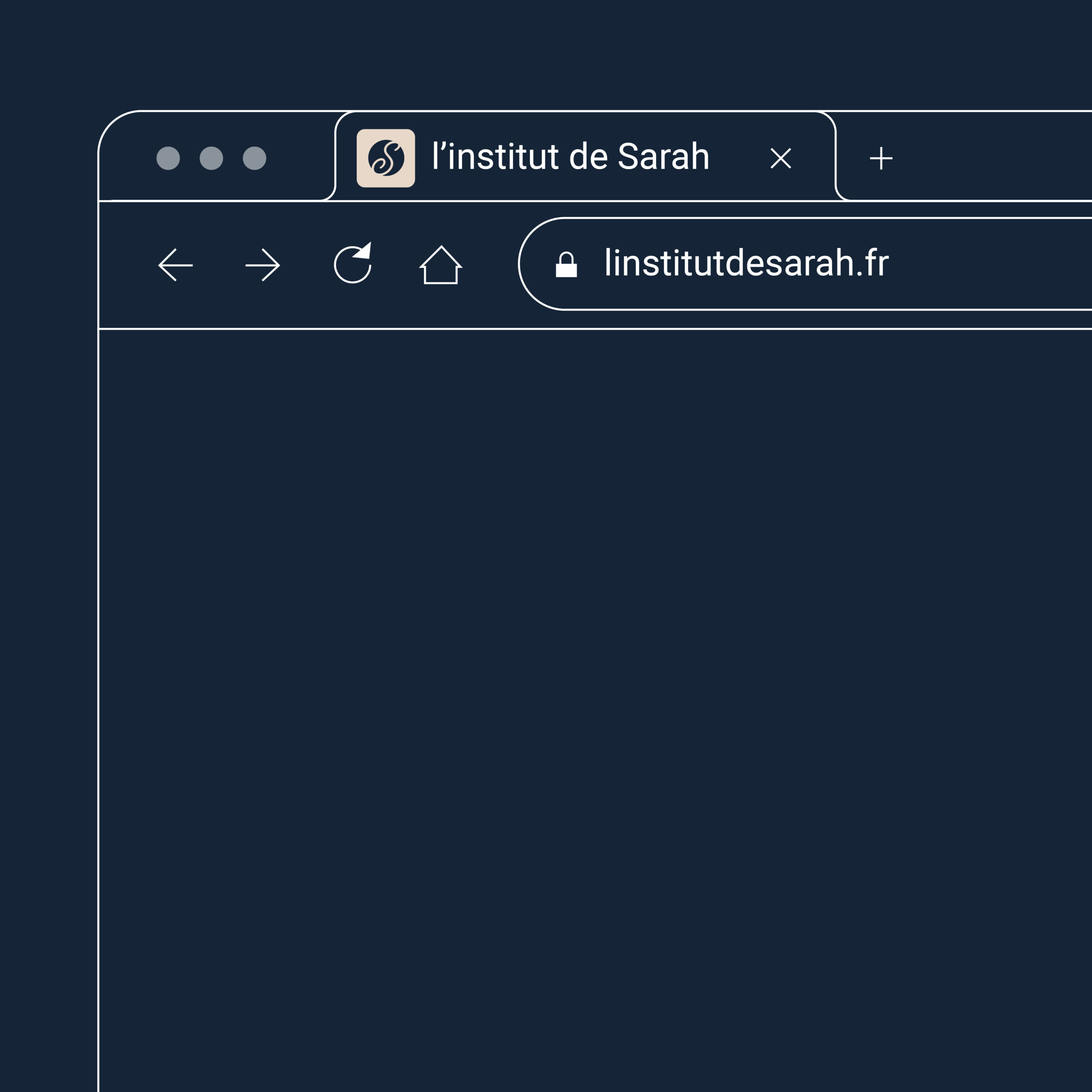 Favicon du logo de l'Institut de Sarah - Graphiste Belge Pour Indépendants